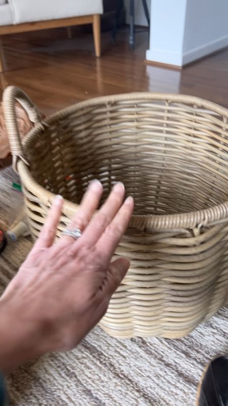 Wicker basket planter

Woven planterr

#LTKhome #LTKVideo