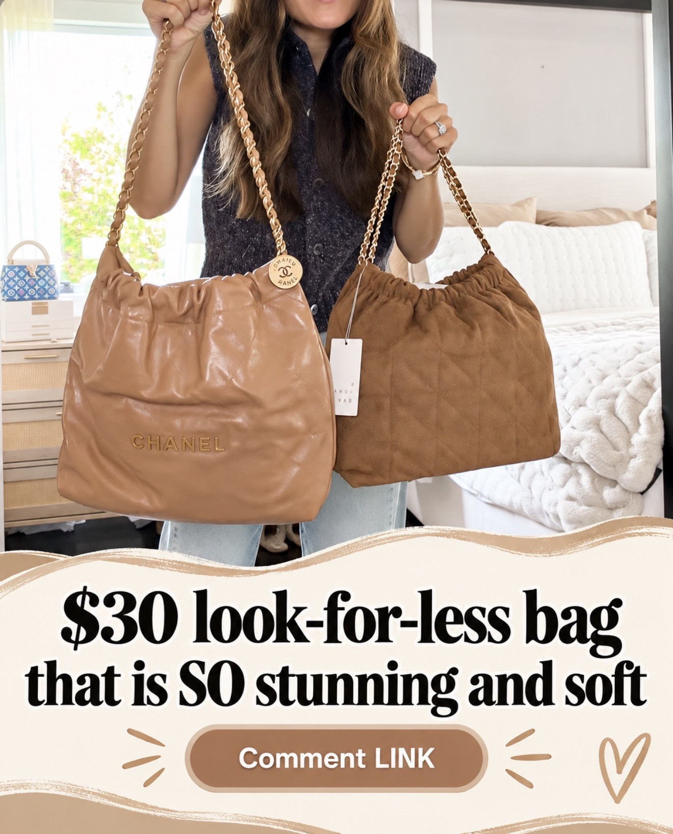 This $30 Target bag is such a good designer look for less 😍 It’s SO soft, roomy and looks way more expensive than it is! Comment LINK and I’ll send it to you 🔗

#LTKOver40 #LTKSeasonal #LTKmomlife
