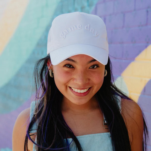 Game Day 3-D Embroidered Hat for Women | Katydid.com