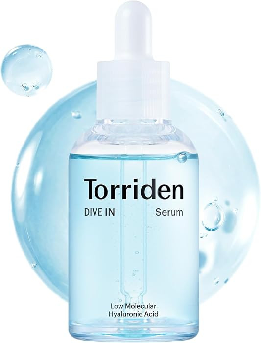 Torriden DIVE IN Hyaluronic Acid Serum for Deep Hydration | Korean K-Beauty Glass Skin Plump Glow... | Amazon (US)