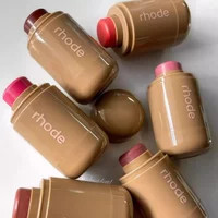 Rhod Pocket Blush LIP Stick Lip And Cheek Hydrating Stick Natural Rouge Powder Blush Cream Lipstick Cheek Easy To Apply Color | AliExpress (US)