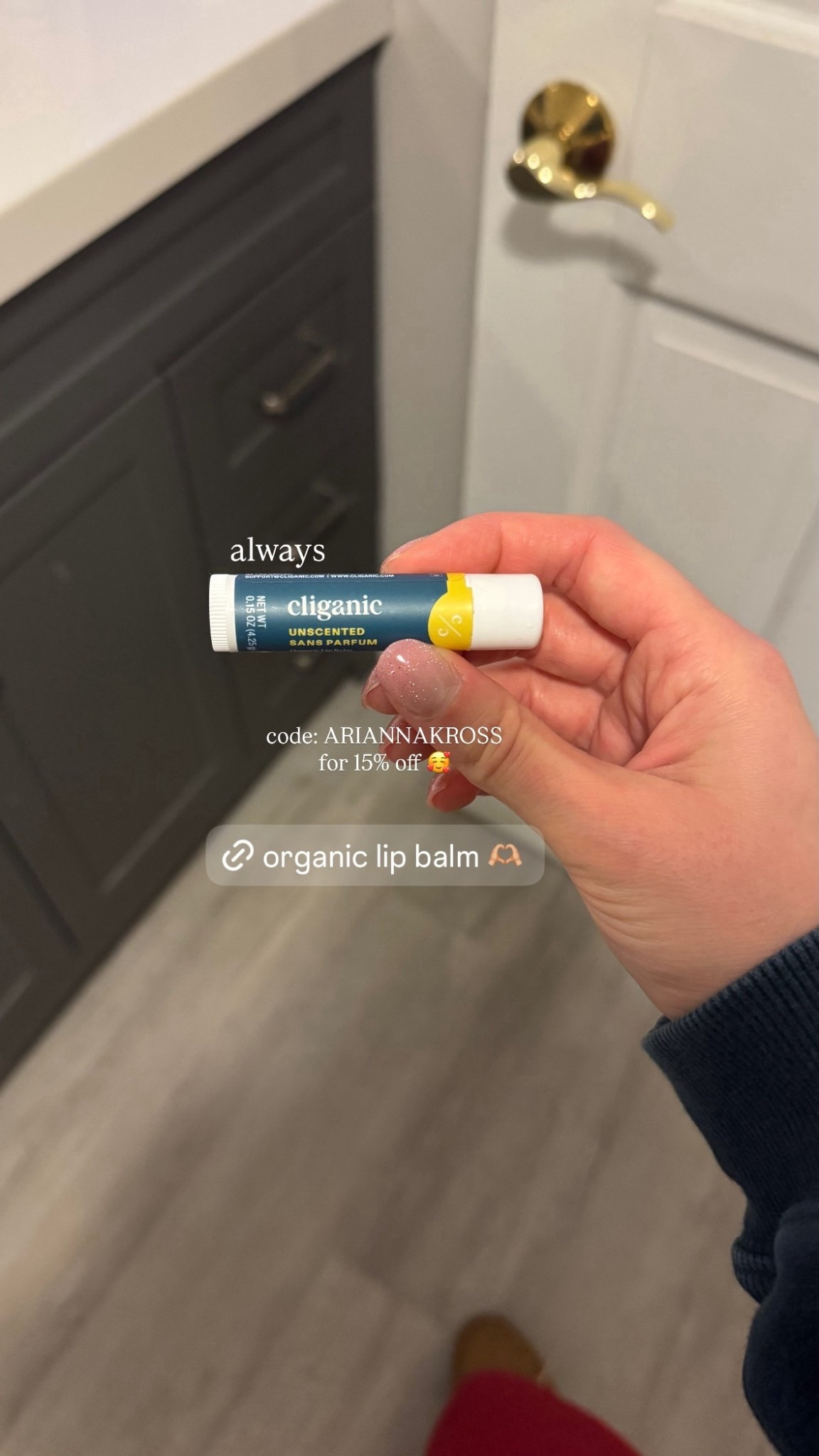 Favorite organic lip balm 🫶🏼 shop @Cliganic and use code ARIANNAKROSS for 15% off!

#organic #cleanbeauty #nontoxic #lipbalm #dryskin

#LTKselfcare #LTKBeauty #LTKmorningroutine