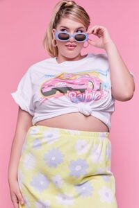 Plus Size Barbie™ Graphic Cropped Tee | Forever 21 | Forever 21 (US)
