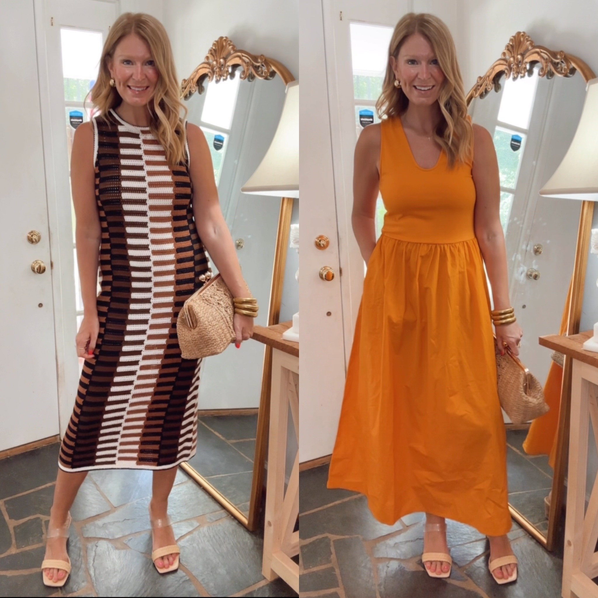Need a summer dress? Target has soo many new styles! Every color combo, every style, every length. And this straw clutch is really the perfect accessory.

#targetfinds #targetdress #summerdresses #targetstyle #summerstyles