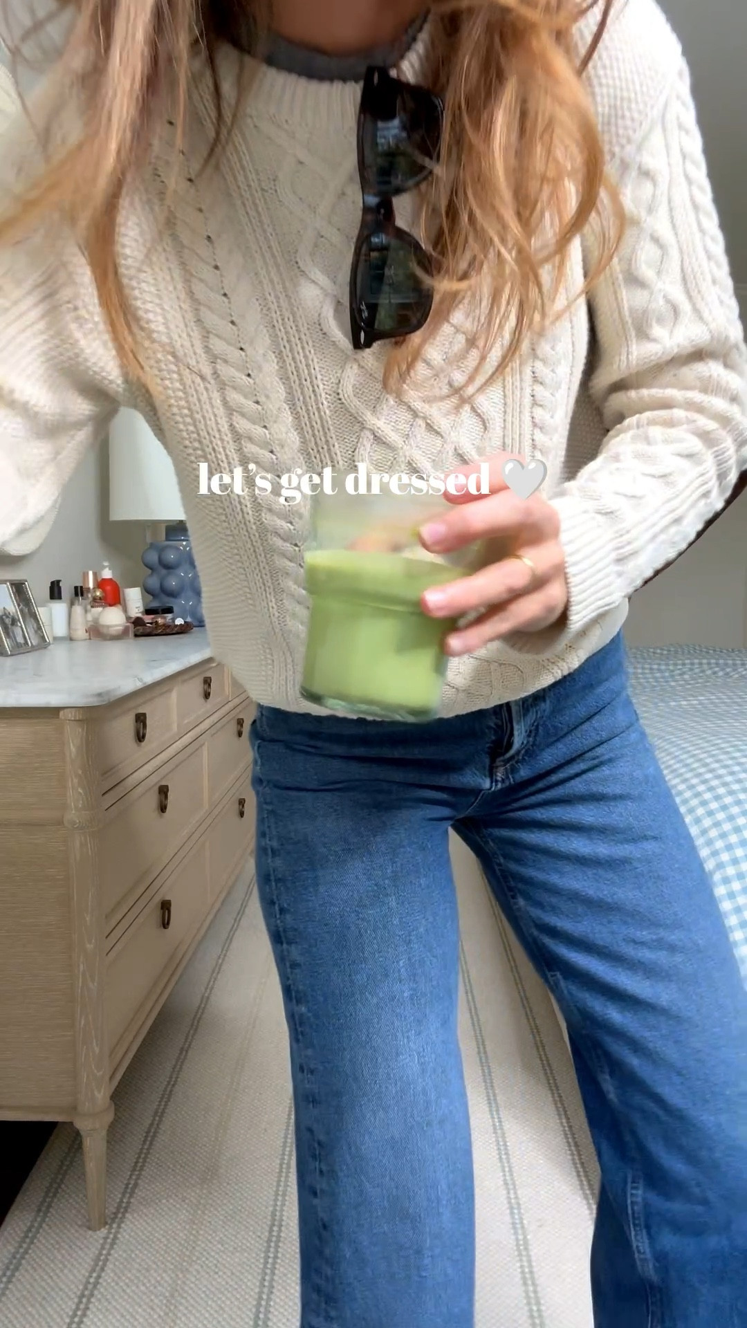 Two of my very best sellers from last year, are still going strong in my wardrobe and this J. Crew Factory cable knit is a steal right now at 40% off and only $58.50. You won’t find this any cheaper so if you’re in the market for a cable knit, now is the time before it sells out. I love a cable knit because it adds texture and fun detail without needing to go loud with color.  Make sure you size up 1 or even 2 for an effortless cool girl look • AGOLDE RENs are a staple wide leg jean (truly my favorite wide leg). I went with a darker wash for the Fall/Winter which I love. • It feels ironic sharing a perfectwhitetee in grey but I felt like I needed a change up from my typical white tee rotation. This Harley is a perfect under a sweater or worn alone if the temps rise this afternoon. • all the standard (read favorite) accessories I can’t enough of. Liffner tote bag, Dorsey bracelet, Ray-Ban sunnies. 

Let’s have a great day and a great weekend! And don’t forget to pick up that cable knit. Your closet will be thankful!

Sizing notes:

J. Crew Factory Sweater Sized up 1 to a medium. Reco size up 1 or even 2 for a more modern and premium look. True size in Harley Tee (S), AGOLDE Ren's (25) and Nina Flats (7). Backups in jeans and shoes added in case of OOS.

#LTKFindsUnder100 #LTKSeasonal #LTKSaleAlert