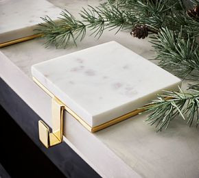 Marble Stocking Holder | Pottery Barn (US)