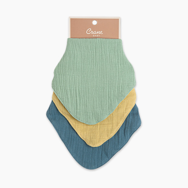 Cotton 4 Layer Muslin Bib Set (3 Pack) | Babylist