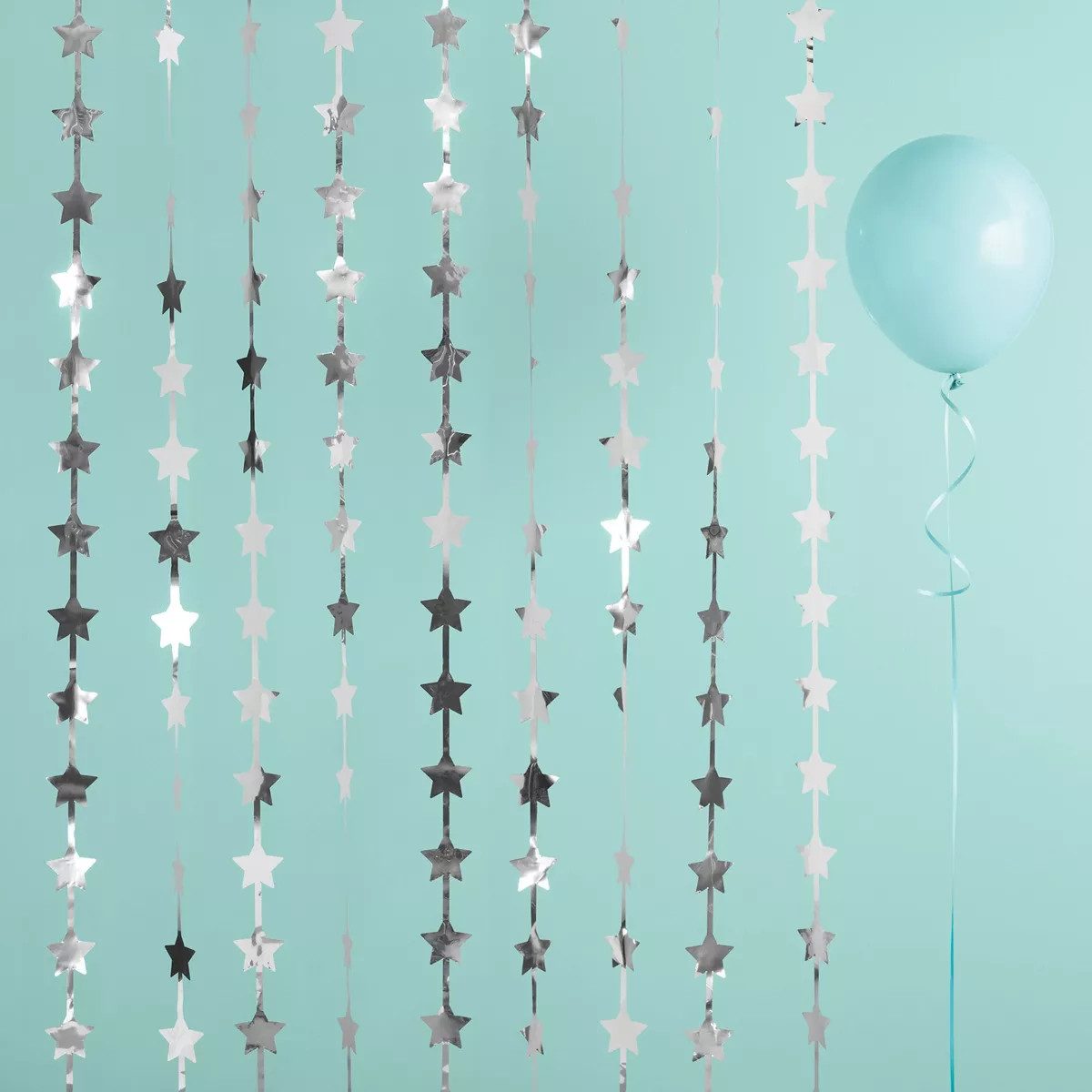 9ct Silver Star Backdrops - Spritz™ | Target