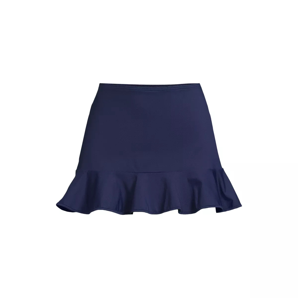 Women's Ruffle Hem Mini Swim Skirt | Lands' End (US)