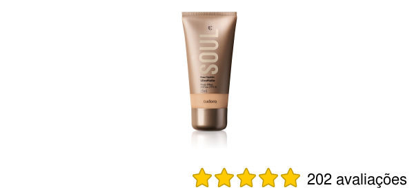 Base Líquida Soul Ultra Matte Cor 10 25ml | Eudora (BR)