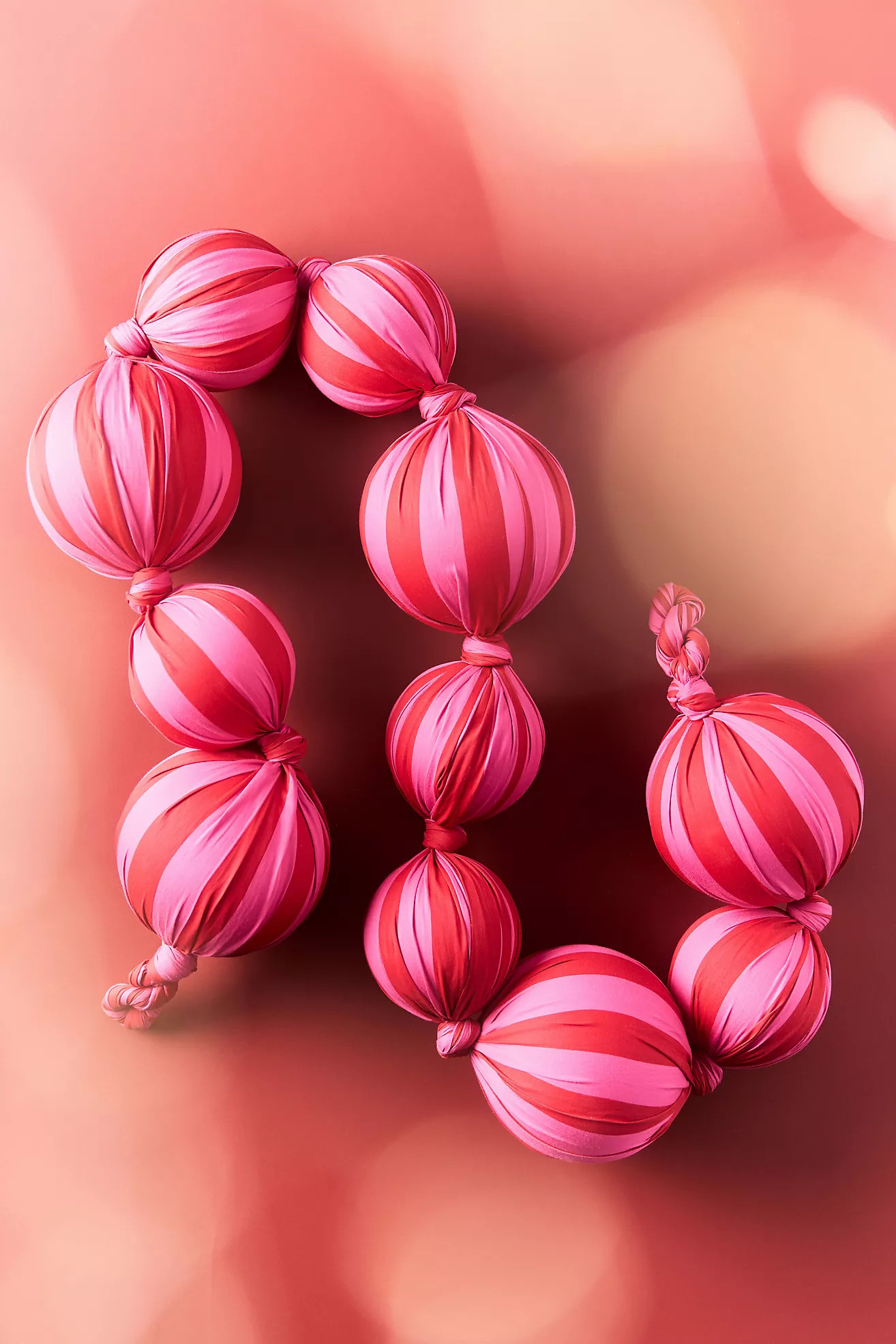 Striped Ball Garland | Anthropologie (US)