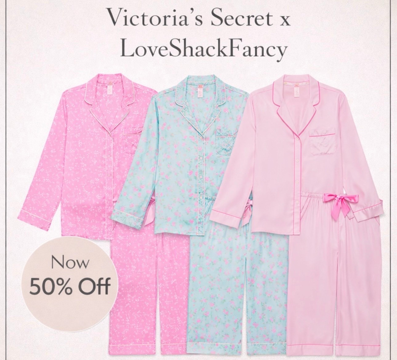 Pajamas Love Shack Fancy #pjs #pajamas #loveshackfancy #victoriassecret 

#LTKmomlife #LTKSaleAlert #LTKOver40