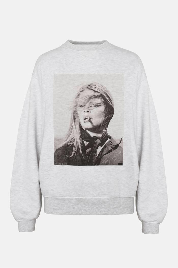 Ramona Sweatshirt AB x TO - Heather Grey | ANINE BING