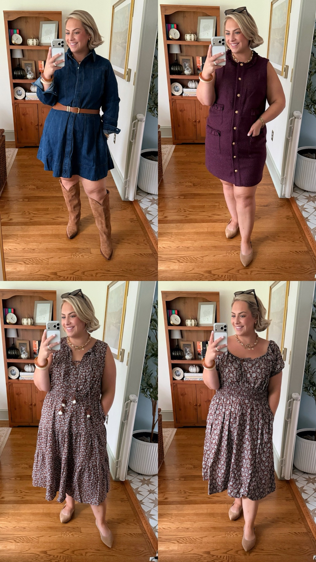 New from Walmart part 2😍
Dress 1: XL
Dress 2: XXL
Dress 3 & 4: XL

#LTKxWalmart #LTKootd
