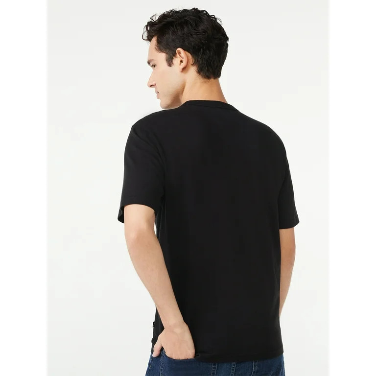 FREE ASSEMBLY MENS SHORT SLEEVE EVERYDAY T-SHIRTS | Walmart (US)