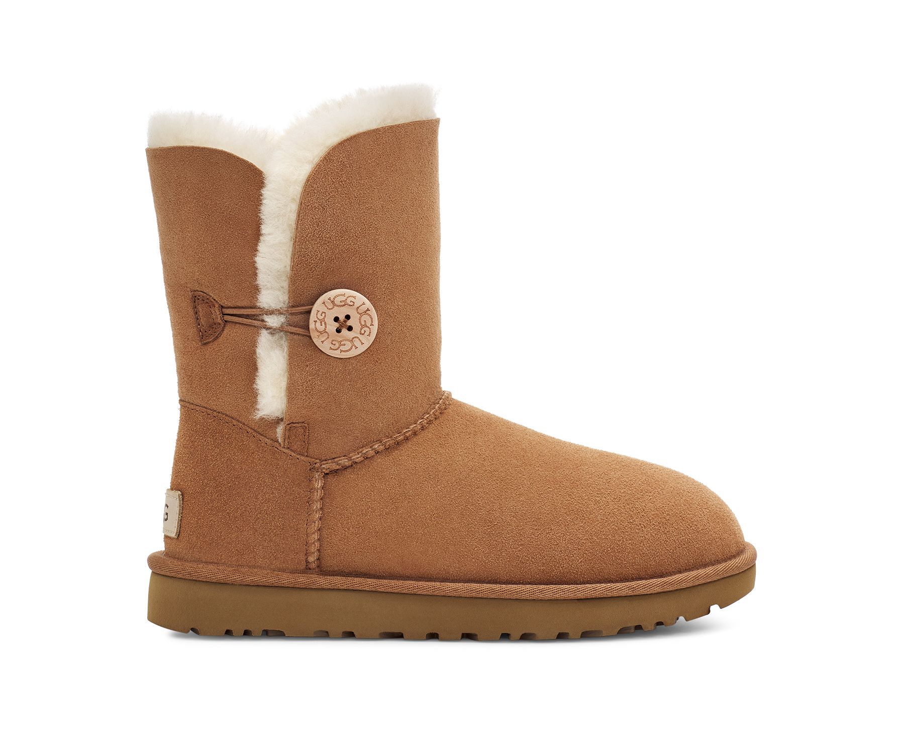 UGG Women's Bailey Button II Water-Resistant Boot in Brown, Size 12 | UGG (US)