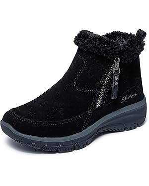 Skechers Women's Easy Going Cool Zip Boots | Amazon (US)