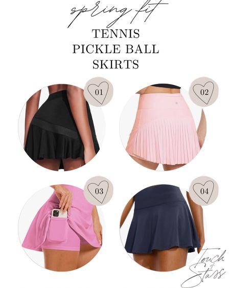 Update your spring sports fit! These tennis skirts from Amazon have great reviews and built in shorts! 
I don’t play tennis but I do have them for walking and looking stylish while running errands 😉

#LTKfitness #LTKover40 #LTKfindsunder50