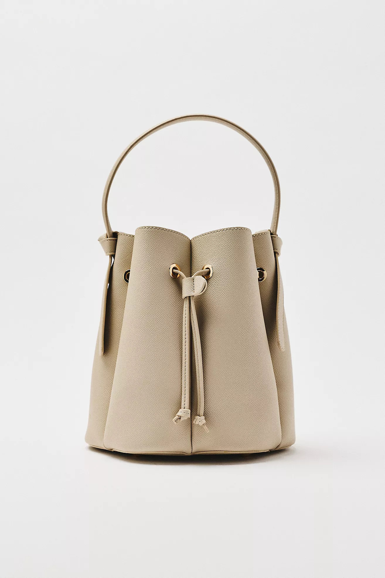 Laguna Cinched Vegan Leather Bucket Bag | Anthropologie (US)