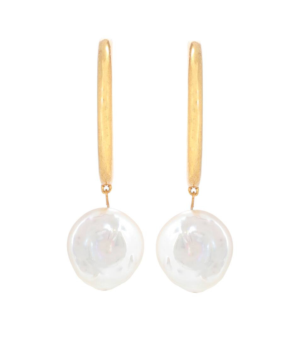 Creolen mit Perlmuttverzierung | Mytheresa (DACH)