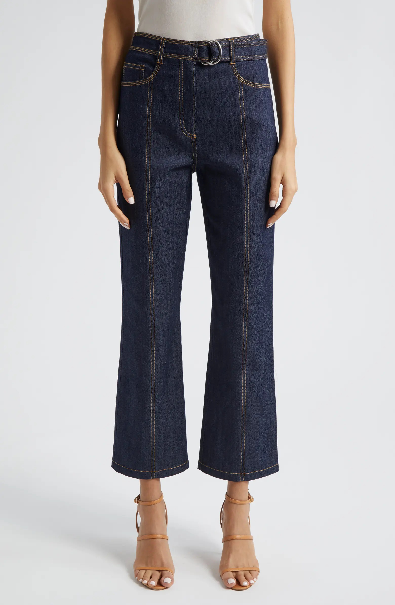 Cinq à Sept Madi Flare Leg Ankle Jeans | Nordstrom | Nordstrom
