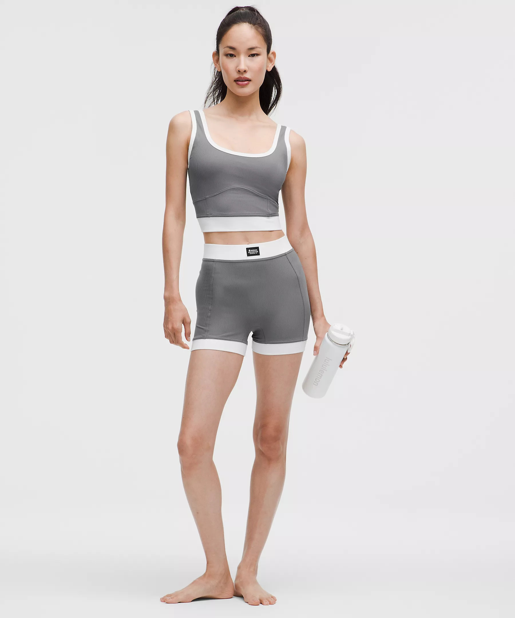 Ribbed Nulu High-Rise Short 3.5" | Lululemon (US)