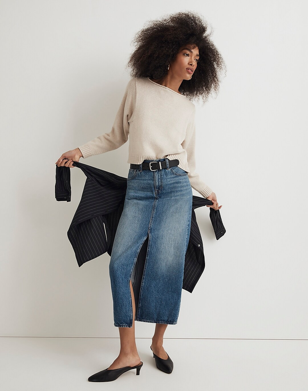 Rolled-Neck Pullover Sweater | Madewell