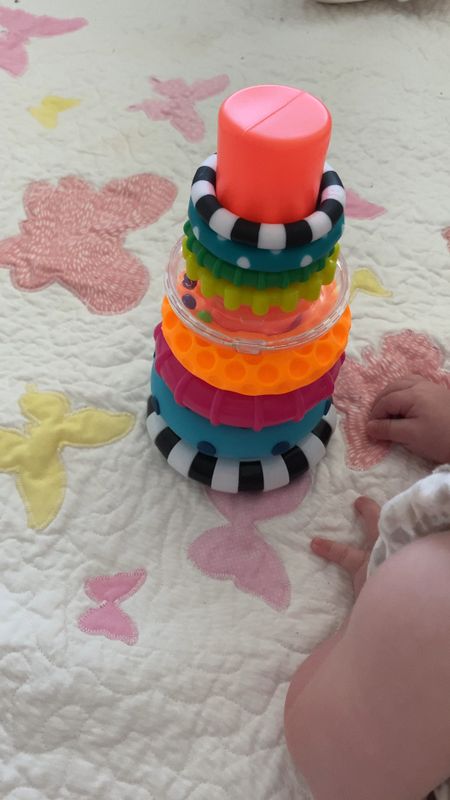 The colors on this toy!! 🤩 So simple yet so much joy. My daughter is 6 months and loves this! $8.99 at target!

Toys for baby, baby toys, target toys, 6 month old 

#LTKfamily #LTKbaby #LTKFind