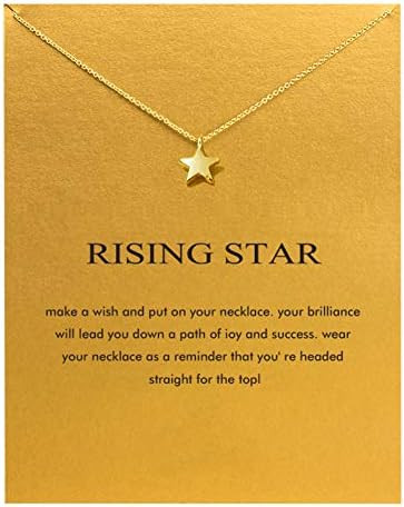 Hundred River Friendship Anchor Compass Necklace Good Luck Elephant Pendant Chain Necklace with M... | Amazon (US)