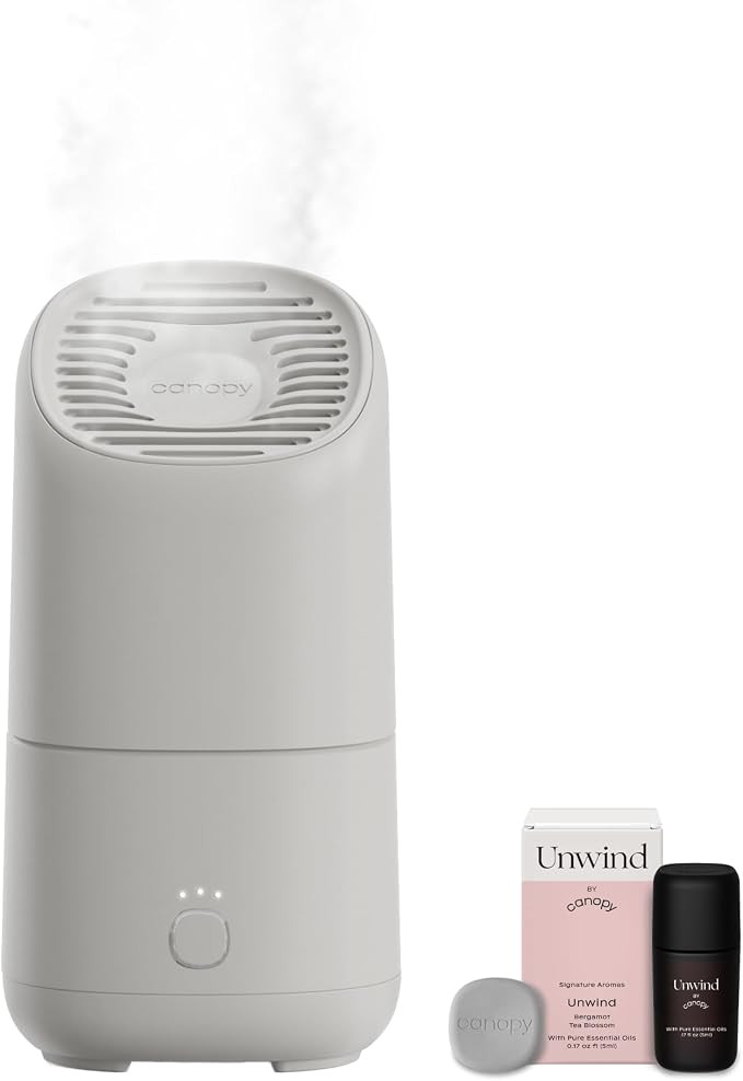 Canopy Portable Misting Humidifier, Moonstruck, Cordless, 500mL, TSA-Approved | Amazon (US)
