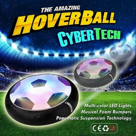 Indoor Toy HOVER BALL, 2-in-1 Hockey Puck or Soccer ball/Football Glides with Battery Powered Motor, | Walmart (US)