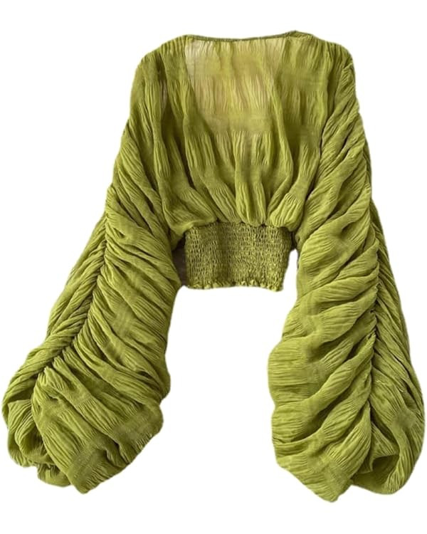 Bell Sleeve Tops for Women Dressy Tops for Evening Wear Lace Blouses for Women | Amazon (US)