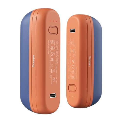 OCOOPA 2 in 1 Magnetic Rechargeable Hand Warmers, Electric Portable Handwarmers, Ergonomic Compact Pocket Heater, Long Lasting Safe Heating, Tech Gifts to Relieve Raynaud's Pain & Outdoors, UT2S Mini | Amazon (US)