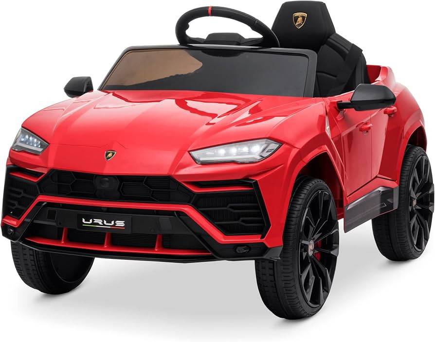 Kidzone Ride On Car 12V Lamborghini Urus Kids Electric Vehicle Toy w/Parent Remote Control, Horn,... | Amazon (US)