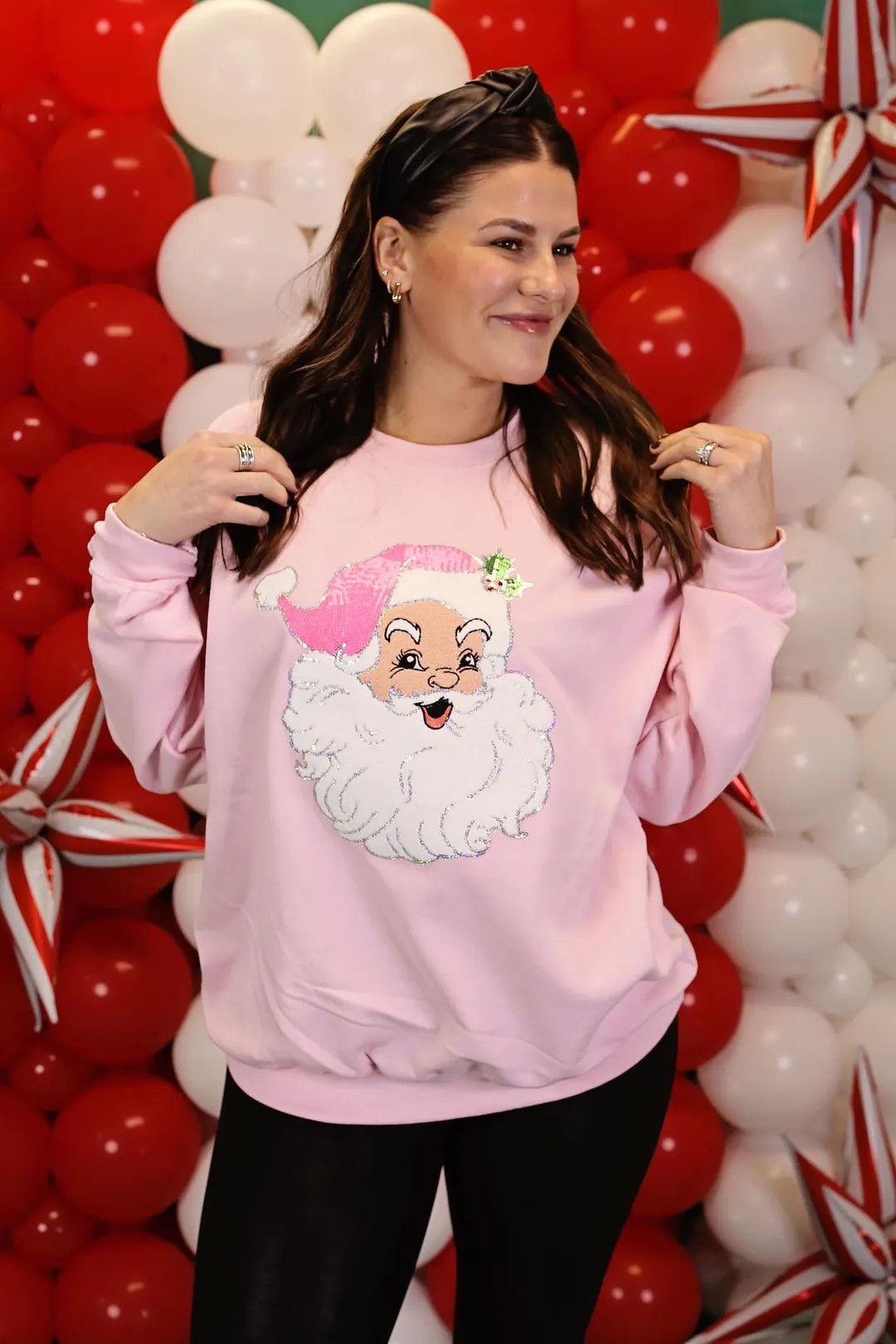 Santa Patch Crewneck - Etsy | Etsy (US)