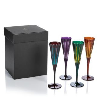 L'Objet  Prism Champagne Flutes, Set of 4, Assorted  | Bloomingdale's Gifts Holiday Gifts | Bloomingdale's (US)