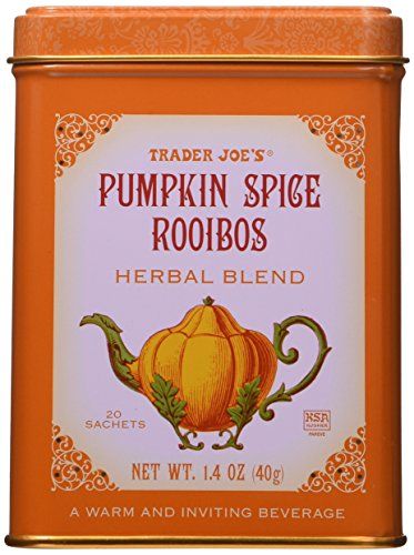 Trader Joe's Pumpkin Spice Rooibos Herbal Blend Beverage 20 sachets | Amazon (US)