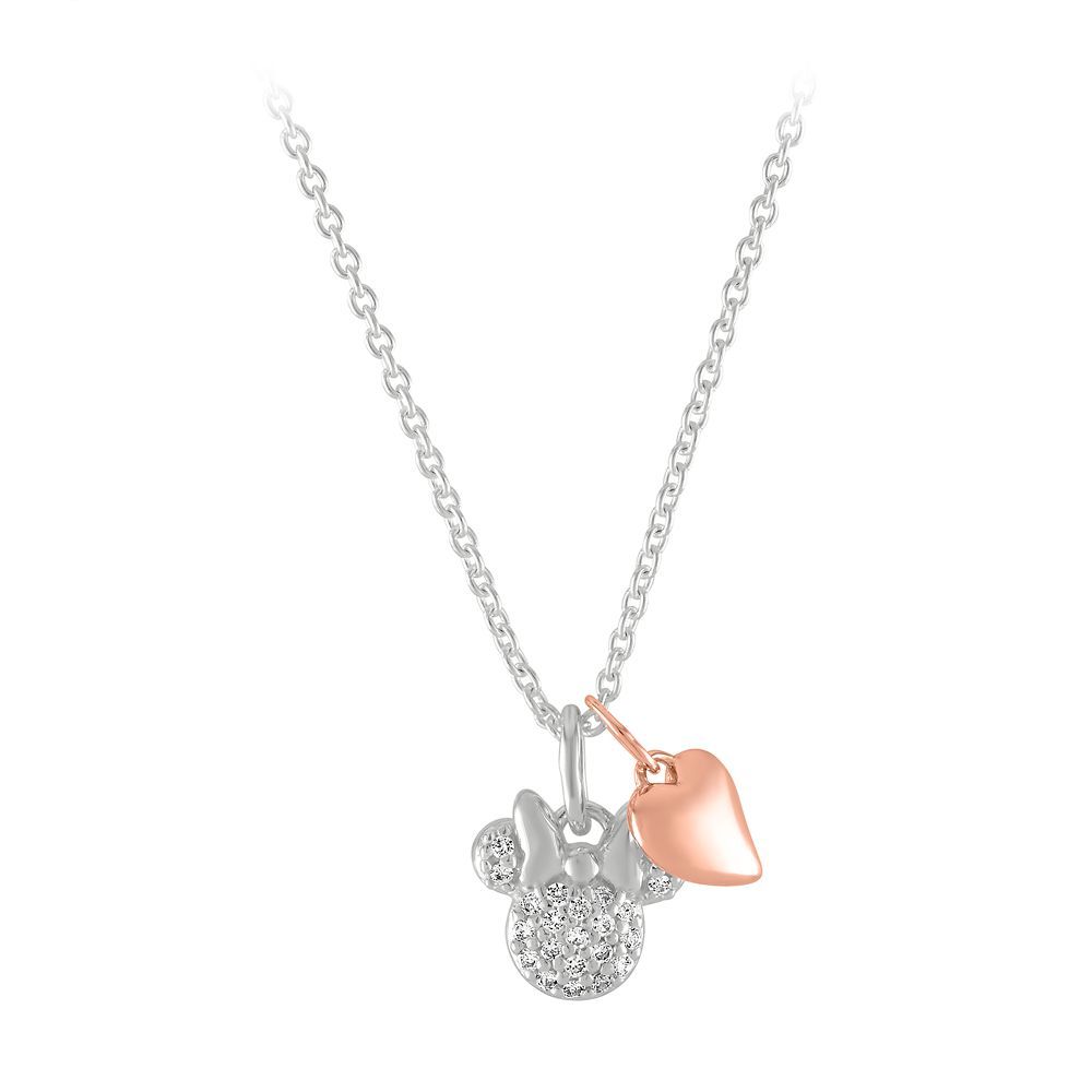 Minnie Mouse and Heart Necklace by Rebecca Hook | Disney Store