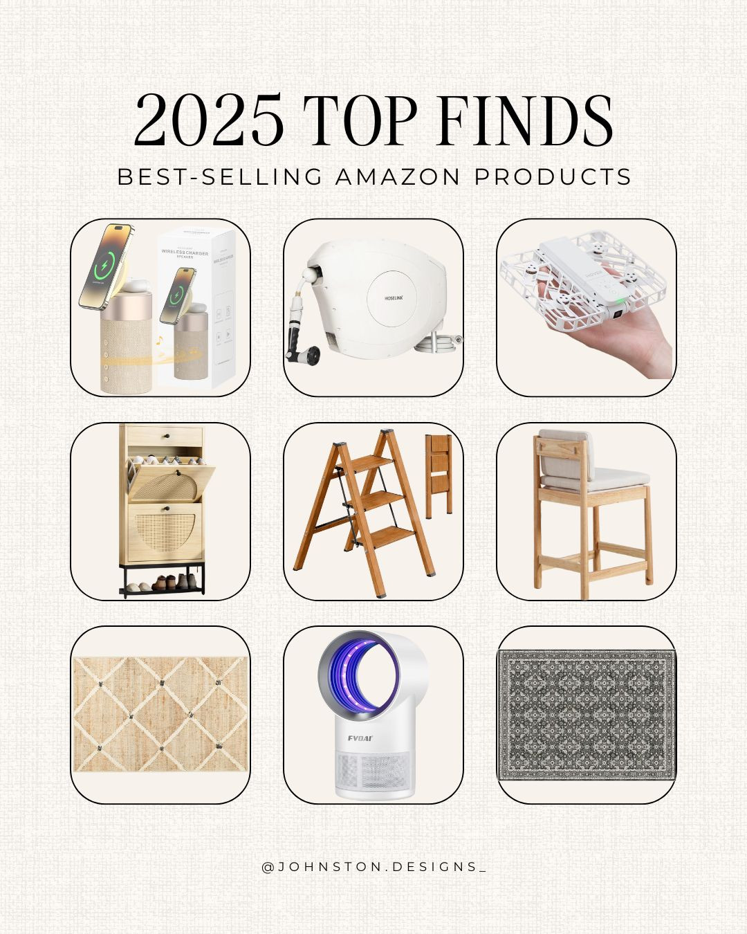 Top selling Amazon finds for 2025! Home decor, home furnishing, barstool, rugs, fly trap, hose, drone, home essentials, gadgets, affordable finds, Amazon home.
 

 #LTKHome