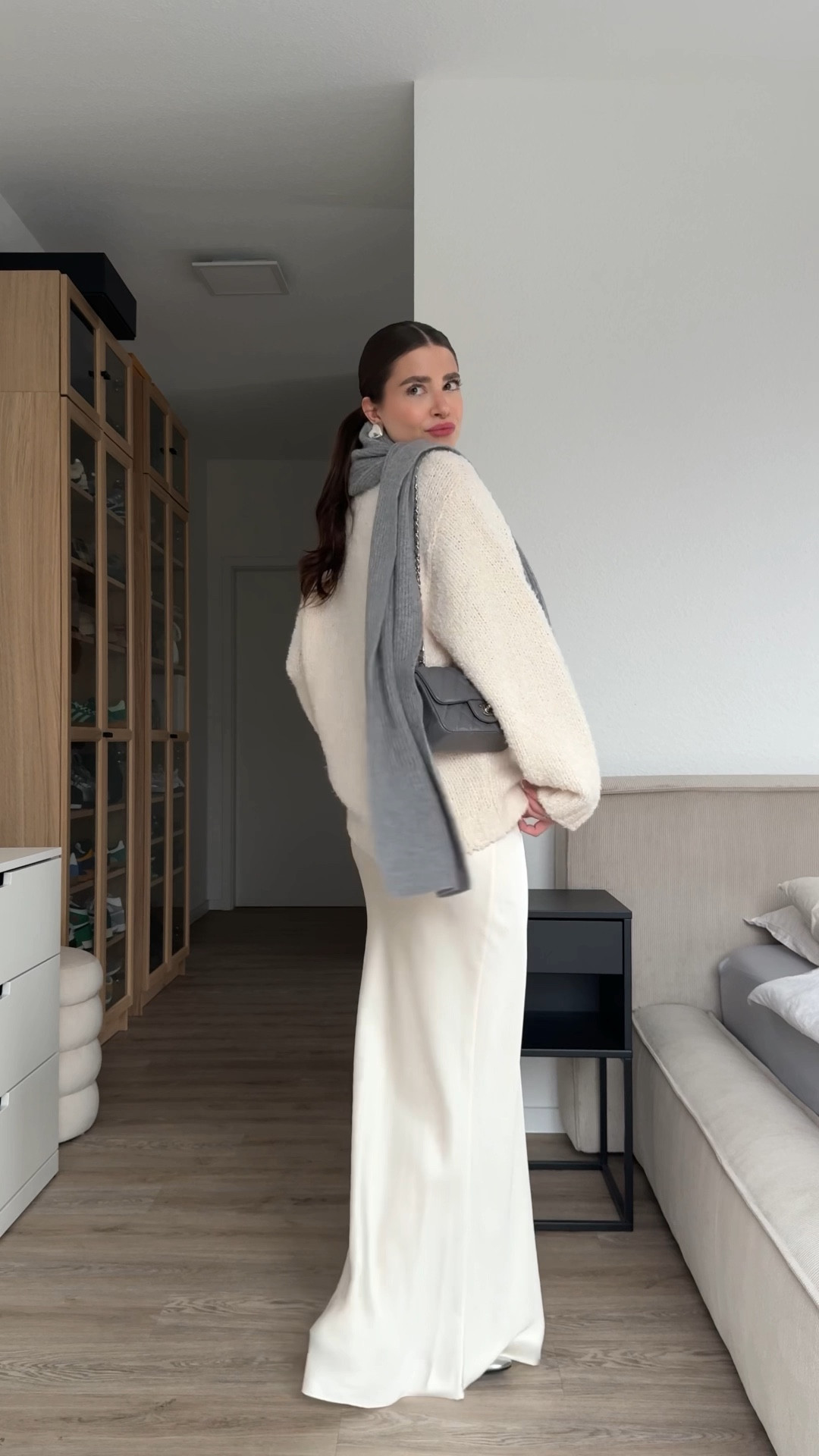 6 of 30 long creamy satin skirt 

#LTKstyletip #LTKMostLoved #LTKeurope