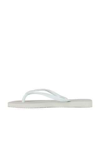 Slim Square Sandal in White | Revolve Clothing (Global)