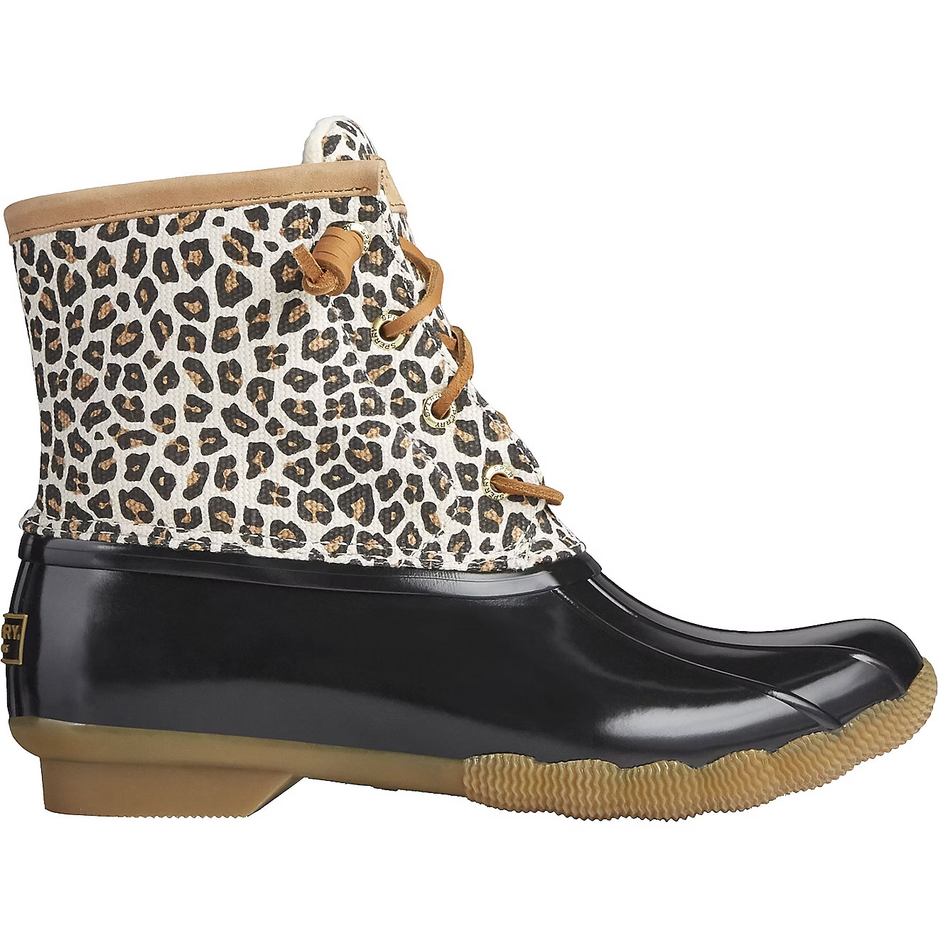 Sperry Women's Saltwater Leopard Duck Deck Boots | Academy | Academy Sports + Outdoors