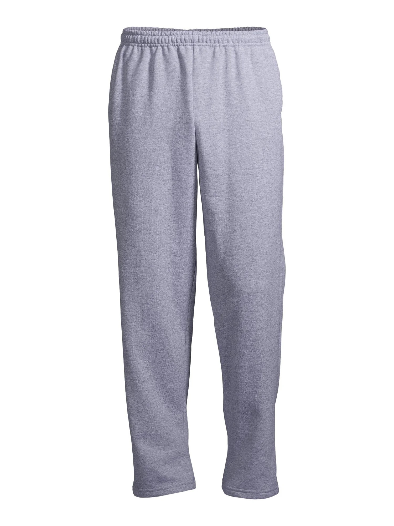 Gildan Men's Fleece Open Bottom Pocketed Sweatpants, up to Size 2XL | Walmart (US)