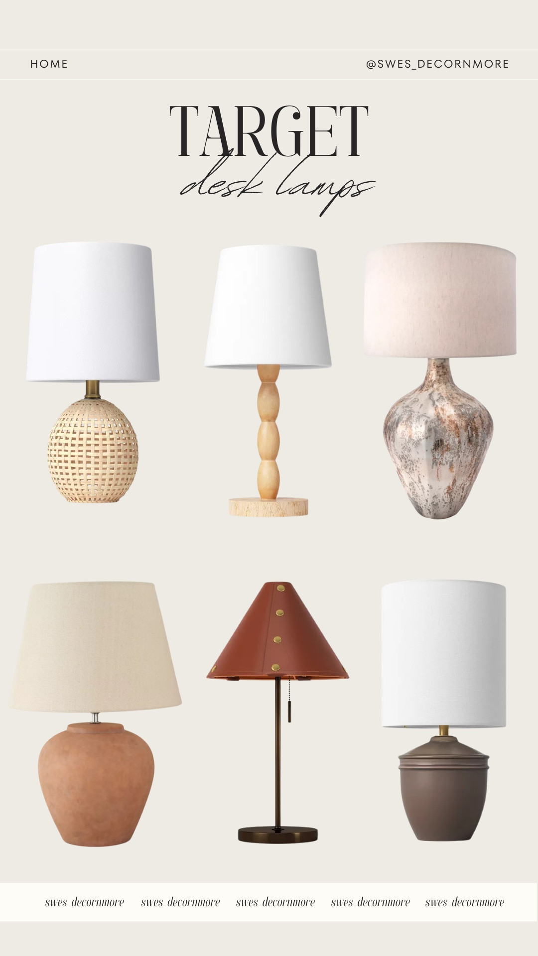 Light up your workspace with Target’s chic desk lamps! Functional and fashionable, they’re just what you need to brighten up your day.

#LTKHome #LTKStyleTip