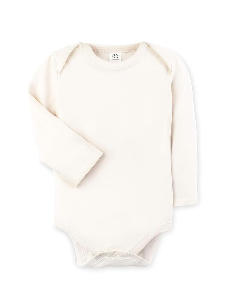 Colored Organics - Organic Cotton Baby Bodysuit - Long Sleeve Infant One Piece | Amazon (US)