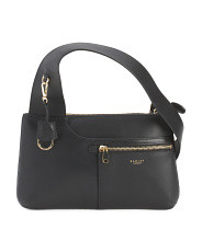 Leather Multi-pocket Small Zip Top Crossbody | Handbags | Marshalls | Marshalls