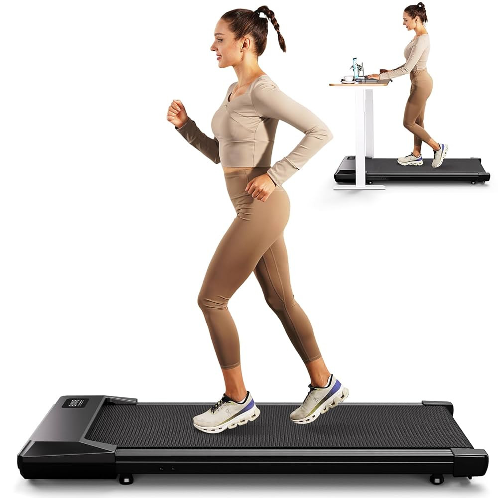 SupeRun Walking Pad, Under Desk Treadmill, 3 in 1 Portable Treadmill with Remote Control LED Disp... | Amazon (US)