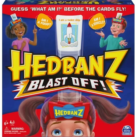 Hedbanz Blast Off! Guessing Game for Kids and Families Ages 6 and up | Walmart (US)