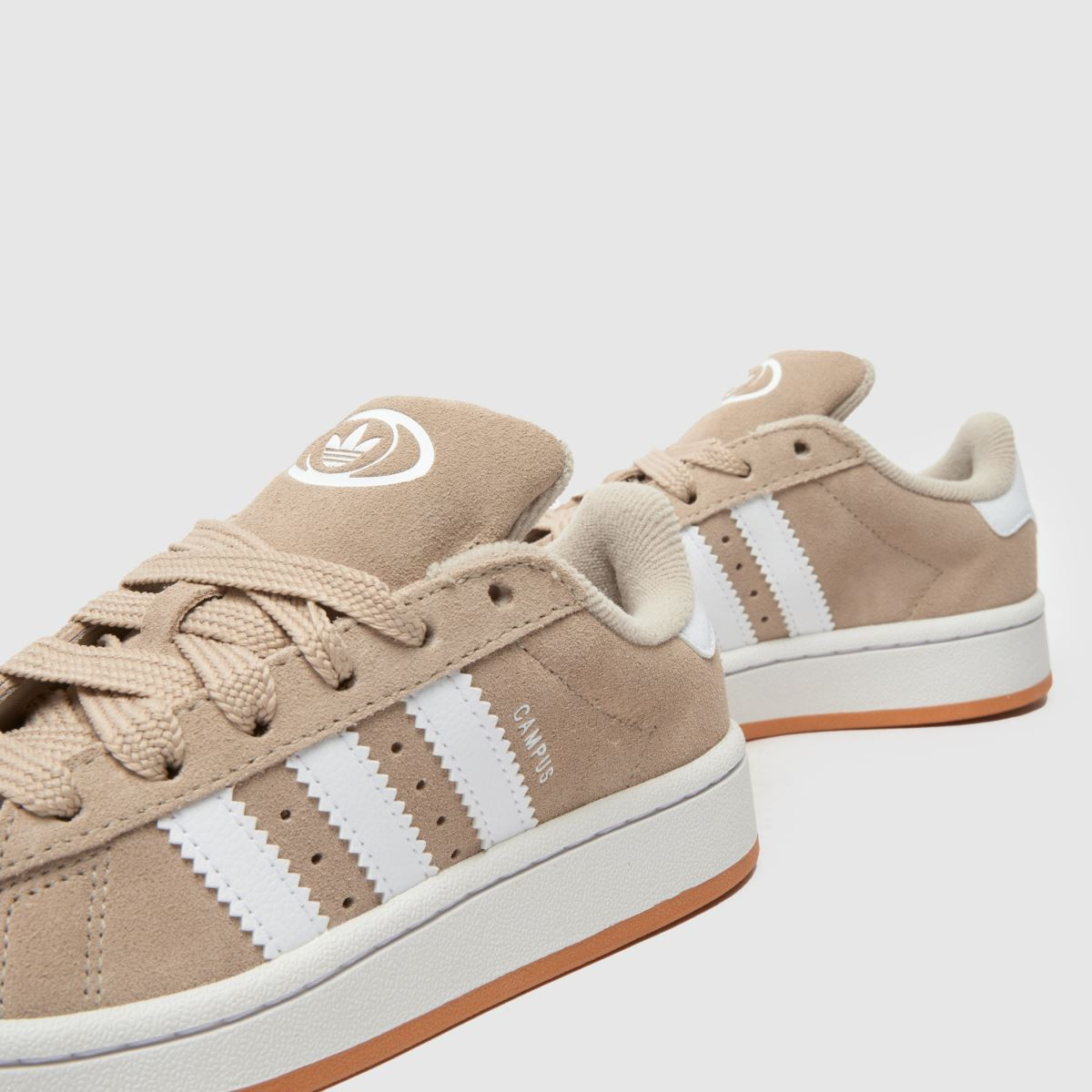 Kids Junior White & Beige adidas Campus 00s Trainers | schuh | Schuh