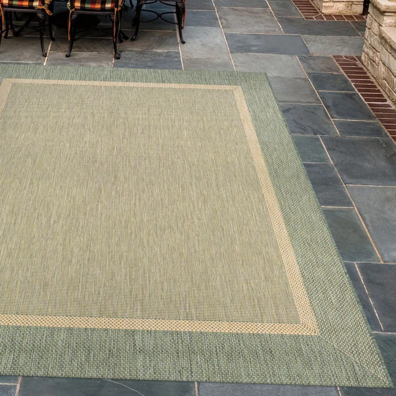 Winchelsea Green/Beige Indoor / Outdoor Area Rug | Wayfair North America